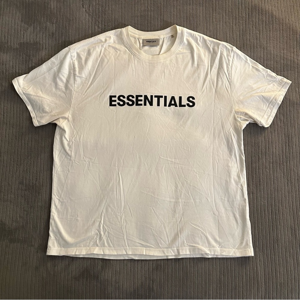 Essentials (Fear of God) White Short Sleeve Tee